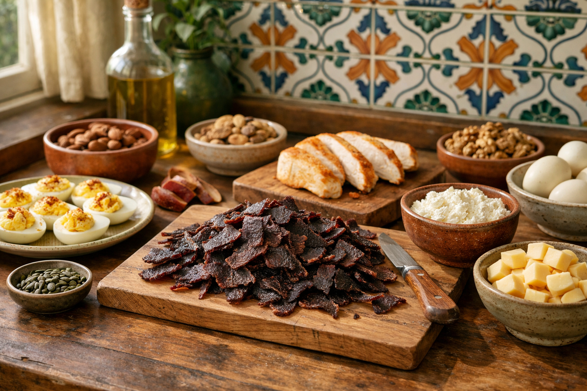 high protein food Portugal