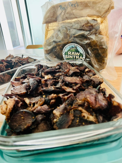 Gluten Free Sliced Beef Biltong - Raw Sintra