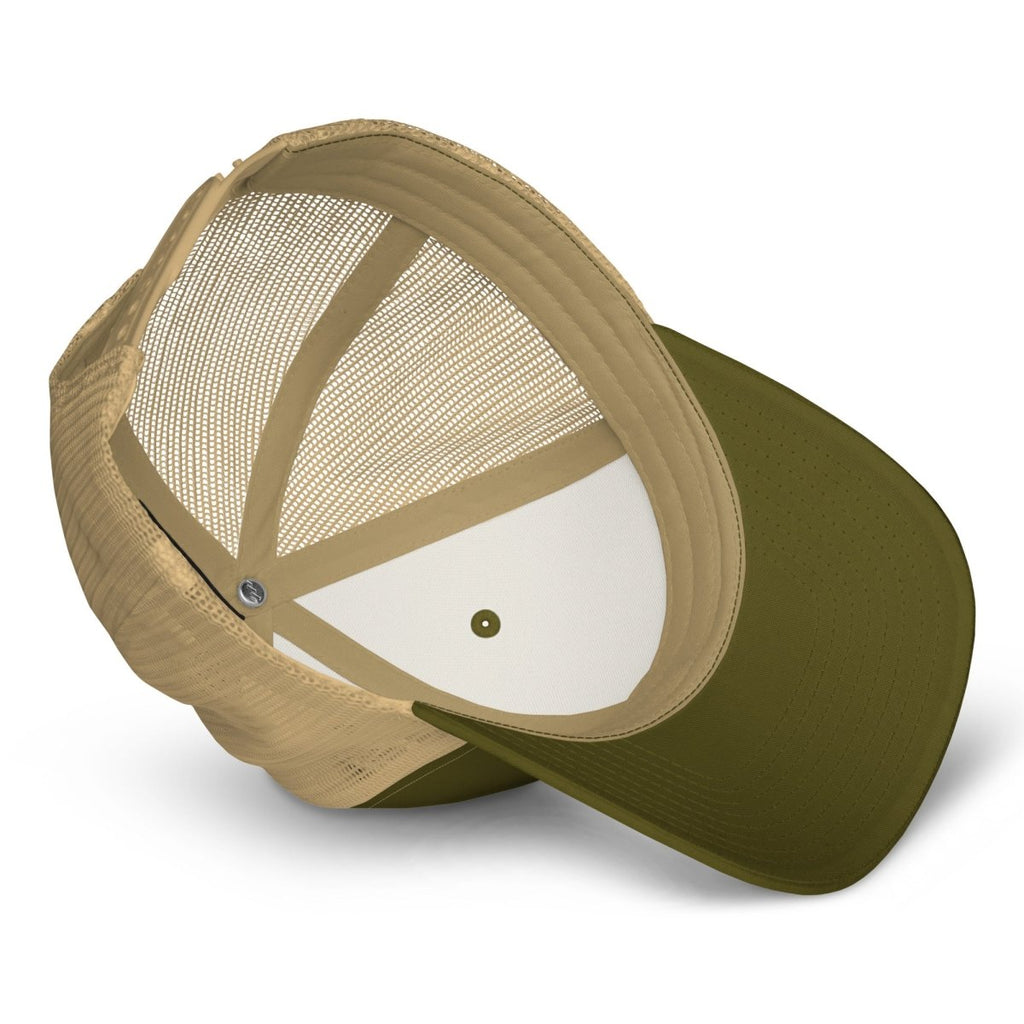 Raw Sintra Trucker Cap (Green-Sand) - Raw Sintra