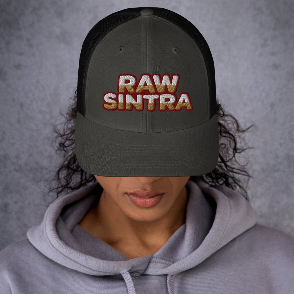 Raw Sintra Trucker Cap (Grey-Black) - Raw Sintra