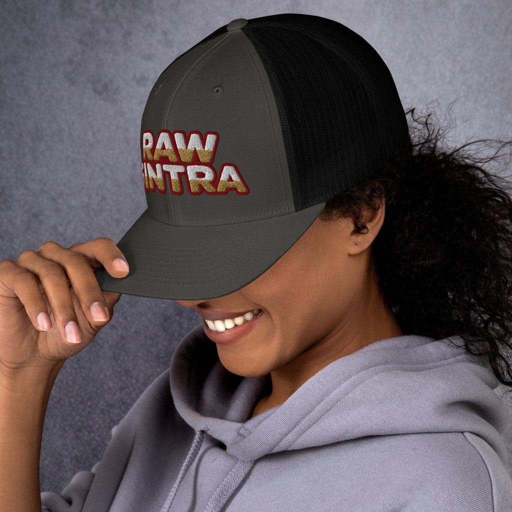 Raw Sintra Trucker Cap (Grey-Black) - Raw Sintra